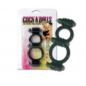 COCKRING DOUBLE - COCK AND BALLS